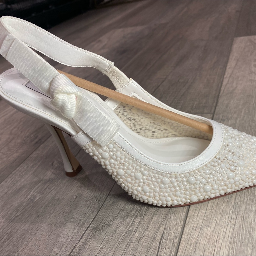 Steve Madden bridal bri heel